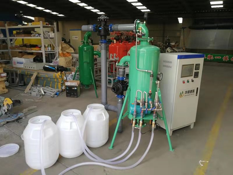 水肥一体机检测现场